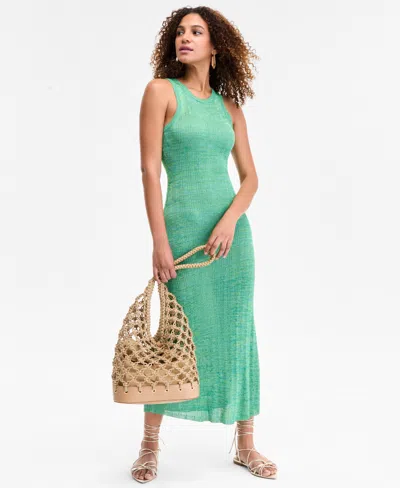 Inc International Concepts Women's Space-dyed Sleeveless Sweater Dress, Exclusively At Macy's