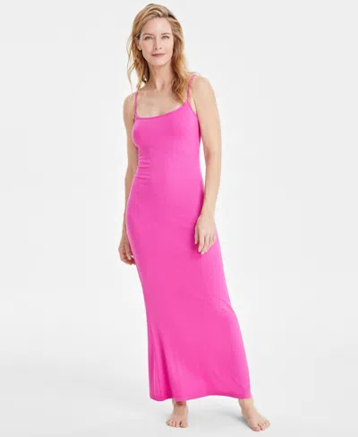 Inc International Concepts Women's Sparkle Knit Nightgown, Created For Macy's In Divine Berry