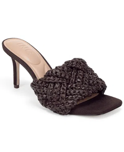 Inc International Concepts Women's Speedyy Slip-on Dress Sandals, Macy's Exclusive In Brown