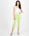 Inc International Concepts Women's Tummy-control Pull-on Capri Pants, Regular & Petite, Created For Macy's