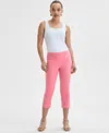 Inc International Concepts Women's Tummy-control Pull-on Capri Pants, Regular & Petite, Created For Macy's In Starfish