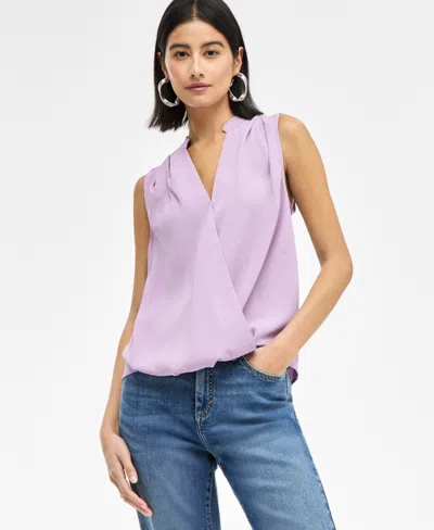 Inc International Concepts Women's V-neck Sleeveless Top, Exclusively At Macy's
