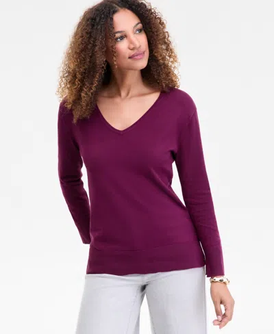 INC INTERNATIONAL CONCEPTS WOMEN'S V-NECK TUNIC, MACY'S EXCLUSIVE