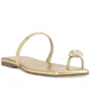 Inc International Concepts Women's Yitta Embellished Flat Sandals, Exclusively At Macy's