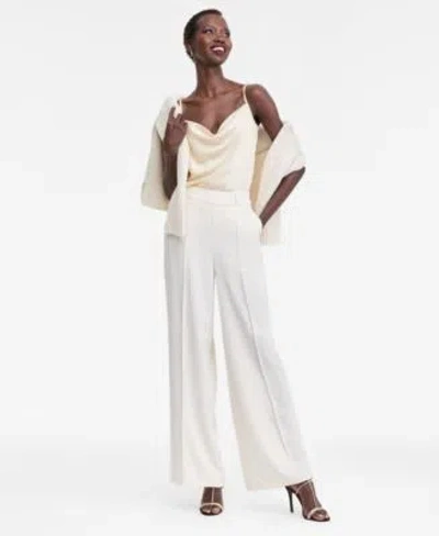 Inc International Concepts Womens High Rise Wide Leg Pants P Xs Xxl Macys Exclusive In White
