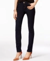 Inc International Concepts Womens Mid Rise Skinny Jeans 0p 28w Created For Macys In Black