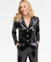 Inc International Concepts Womens Sequin Jacket P Xs Xxl Macys Exclusive In Black