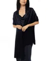 Inc International Concepts Wrap & Scarf In One, Created For Macy's In Dark Navy