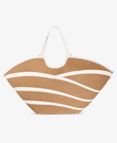 Inc International Concepts Zavaa Straw Tote, Exclusively At Macy's