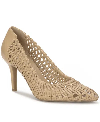 Inc International Concepts Zitah Pointed Toe Pumps, Created For Macy's In White