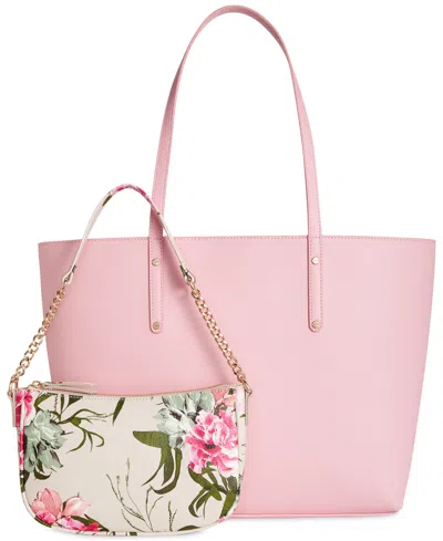 Inc International Concepts Zoiey 2-1 Tote, Created For Macy's In Pink