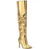 Inc Iyonna Womens Zipper Slouchy Over-the-knee Boots In Multi