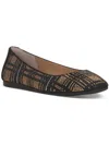 Inc Juney 4 Womens Rhinestones Square Toe Ballet Flats In Multi