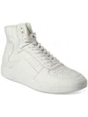 INC KEANU MENS FAUX LEATHER HIGH-TOP CASUAL AND FASHION SNEAKERS