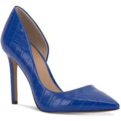 Inc Kenjay Womens D'orsay Heels In Blue