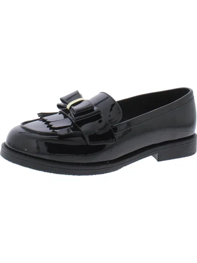 Inc Kiana Womens Patent Loafers In Black