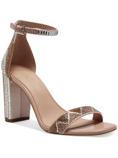 Inc Lexini 17 Womens Faux Leather Open Toe Ankle Strap In Multi