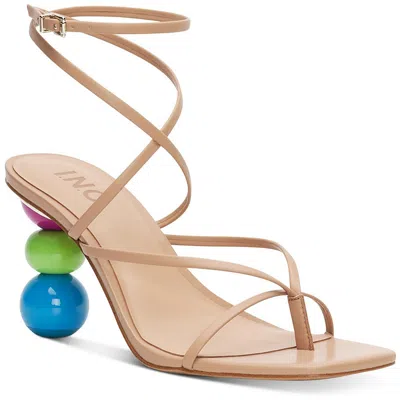Inc Lilliana Womens Strappy Square Toe Heels In Multi