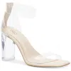 Inc Makenna Vinyl Sndl Womens Zipper Manmade Block Heels In Multi