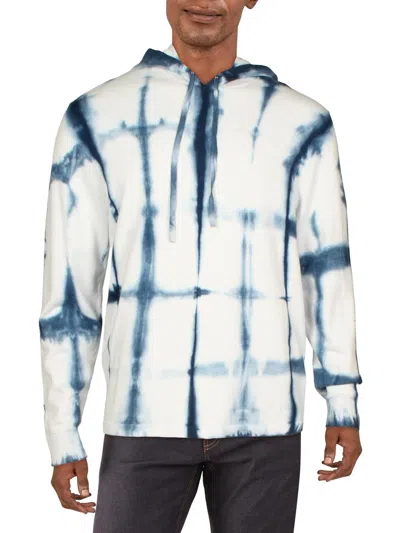 Inc Mens Cotton Tie-dyed Hooded Sweater In Multi