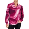 Inc Mens Printed Rayon Button-down Shirt In Multi