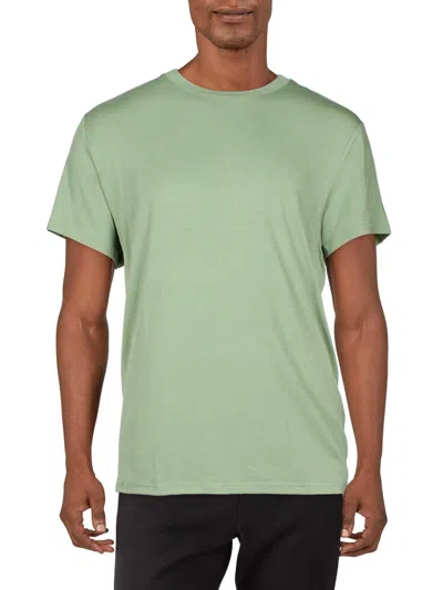 Inc Mens Solid Pajama Sleep Shirt In Green