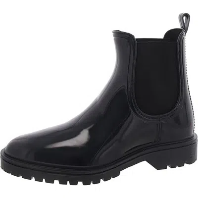 Inc Mens Stretch Rubber Chelsea Boots In Black