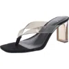 Inc Myrene Womens Square Toe Slip On Heels In Multi