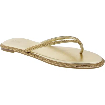 Inc Myrline Womens Embellished Manmade Flip-flops