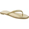 Inc Myrline Womens Rhinestone Slip On Thong Sandals In Multi