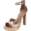 Inc Ninel Womens Metallic Man Made Block Heels In Multi