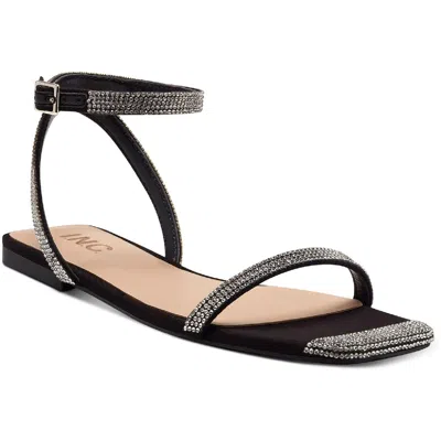 Inc Persida Womens Embellished Flat Sandals In Animal Print