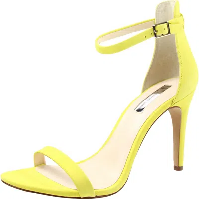 Inc Roriee Womens Solid Ankle Strap Dress Sandals In Green