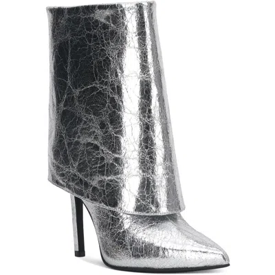 Inc Sabeel Womens Cuffed Manmade Booties In Multi