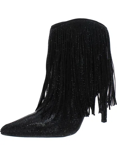 Inc Sahoj Womens Man Made Ankle Boots In Multi
