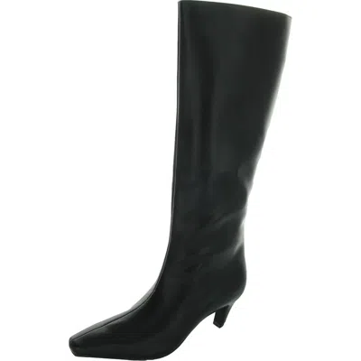 INC SAMEY WOMENS ZIPPER FAUX LEATHER KNEE-HIGH BOOTS