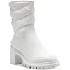 Inc Suludi Womens Booties Ankle Winter & Snow Boots In White