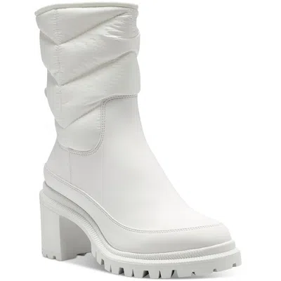 Inc Suludi Womens Booties Ankle Winter & Snow Boots In White