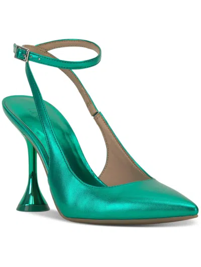 Inc Supira Womens Pointed Toe Dressy Ankle Strap In Green