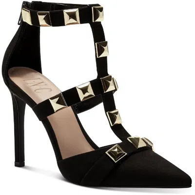 Inc Syndia Womens Studded Ankle Strap Pumps In Multi