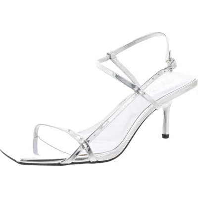 Inc Tamber Womens Metallic Open Toe Ankle Strap In Multi