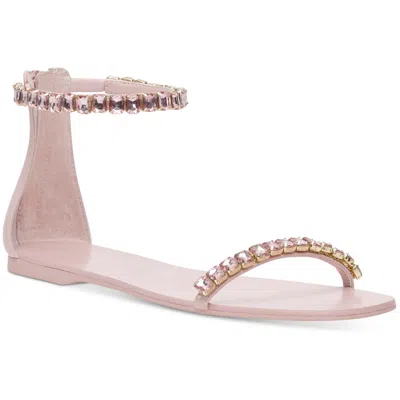 Inc The Carmel 2 Womens Rhinestone Faux Leather Ankle Strap In Multi
