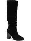 Inc Valdal Womens Leather Block Heel Knee-high Boots In Multi