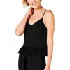 Inc Womens Comfy Sleepwear Sleep Tank In Black