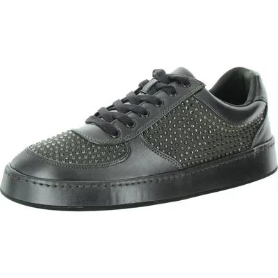 Inc Womens Embellished Faux Leather Casual And Fashion Sneakers In Multi