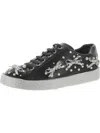 INC WOMENS FAUX LEATHER EMBELLISHED CASUAL AND FASHION SNEAKERS