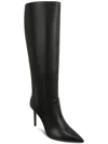 INC WOMENS FAUX LEATHER TALL KNEE-HIGH BOOTS