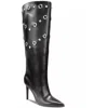 Inc Womens Studded Faux Leather Knee-high Boots