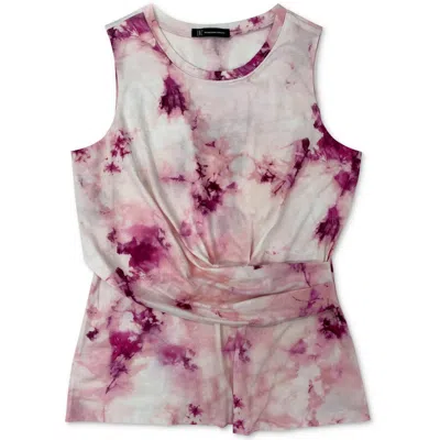 Inc Womens Tie-dye Tank Top In Multi