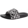 Inc Xander Mens Peep-toe Footbed Pool Slides In Multi